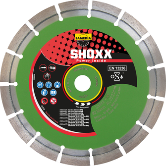 Disque Diamant Mixte Shoxx Bmx D Mm Beton Pierre Brique Qual